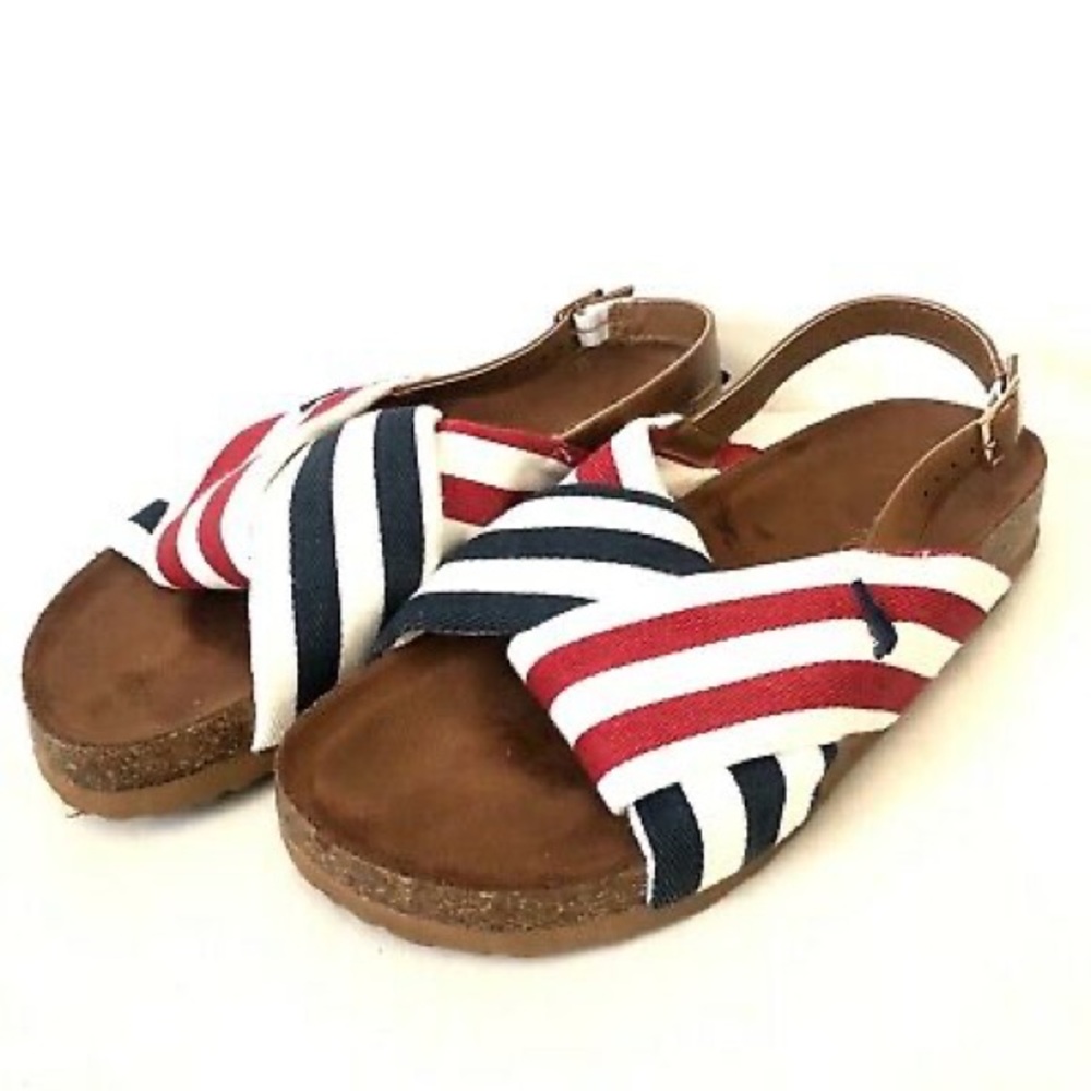 NAUTICA Cork Bottom Sandals...Sz: 7...Worn Once